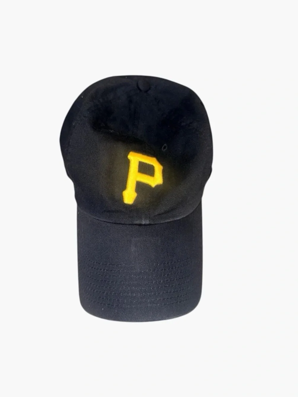 Nike Black Baseball Cap with Yellow 'P' Logo
